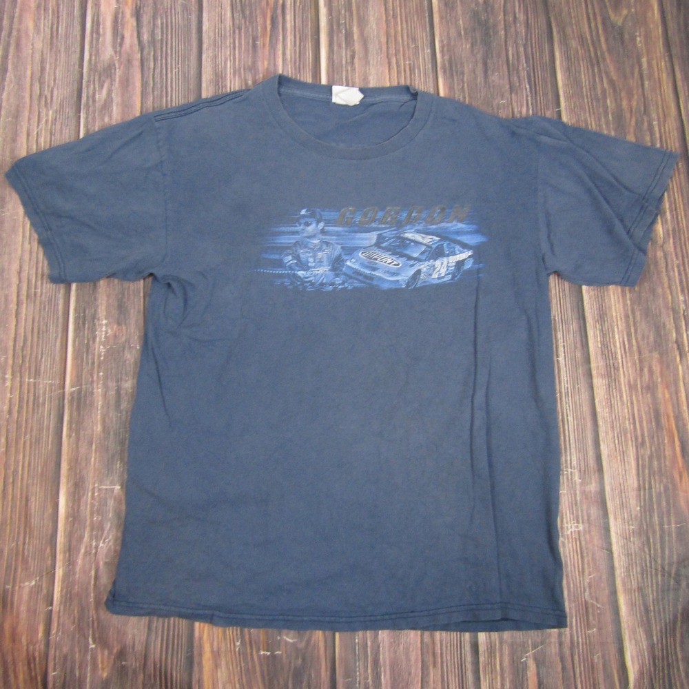 Vintage Jeff Gordon Shirt Mens Large NASCAR Racing Dupont Hendrick Motorsports 2